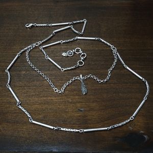 Lucky Brand Silver Layered Necklace
